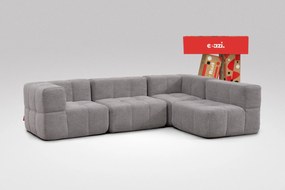 4 Teiliges Modulares Sofa – Grau