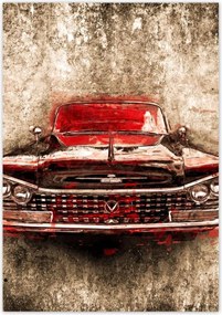 Poszterek 70x100 Piros Buick