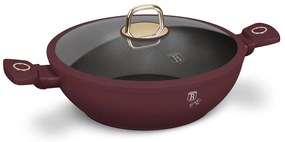 BerlingerHaus Wok fedővel Leonardo 30 cm