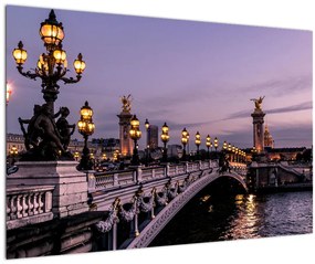 Kép - III. Sándor-híd. Párizsban (90x60 cm)