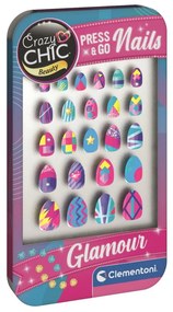 Crazy Chic Glamour műköröm készlet Clementoni