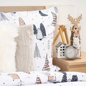4Home Pamut ágynemű Frugal Winterland, 160 x 200 cm, 70 x 80 cm