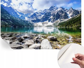 Öntapadós Dekoratív Fotótapéta Hálószobába Hegyi tájkép 416x254 cm