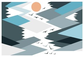 Giant Kid Sticker Scandinavian Mountains Parka falmatrica - Ambiance