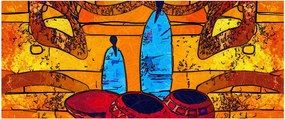 Kép - Ősi festészet (120x50 cm)