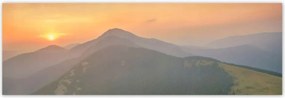 Poszterek 200x66 Hegyi táj Tájkép