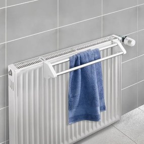 WENKO 3703100 - TWIN ruhaszárító 60x13 cm ezüst/fehér
