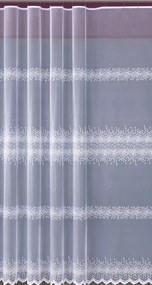 Mg Függöny vaku 628/58 Fehér 380x250 kész szalag