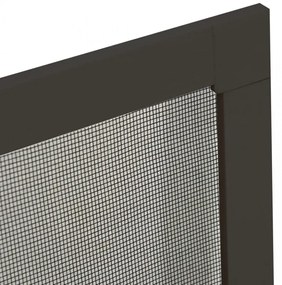 antracitszürke ablakszúnyogháló 90x120 cm