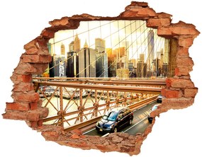 Fali matrica lyuk a falban Brooklyn híd nd-c-80633188