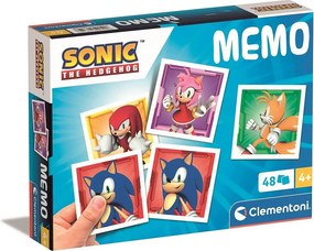 Sonic a sündisznó Characters memóriajáték 48 db-os Clementoni