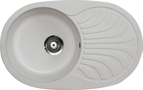 Venera Plus Metalac 129069 Gránit Mosogatótálca - Csepegtetőtálcás, Szürke