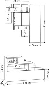Vesty - Oak, Oak
