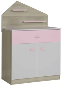 AYDER New Komód gyerekeknek, Pink