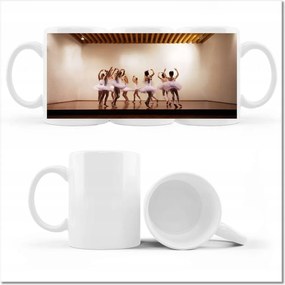 Nyomott mintás bögre Balett balerina tánc