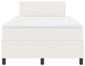 Box Spring Ágy Matracc Krém 120x200 cm Kordbársony