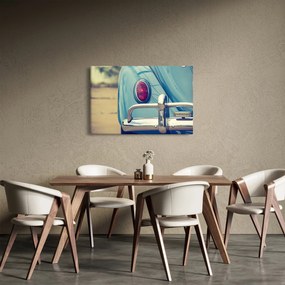 A türkiz veterán képe (90x60 cm)