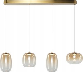 Függő lámpa Vaso Amber 15W