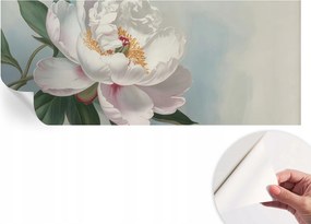 Dekoratív öntapadós fotótapéta Hálószobába Gyönyörű peónia 250x104 cm