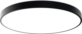 LED2 - LED mennyezeti lámpa MONO SLIM, 80 W / 230 V, 3000K / 4000K, Ø 80 cm, fekete