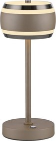 Paul Neuhaus modern asztali lámpa pure falling rings barna króm pln4503-97