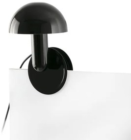 FARO 56100 - Csipeszes asztali lámpa 2in1 BELA 1xE27/15W/230V fekete