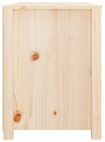 tömör fenyőfa kisszekrény 100x40x54 cm