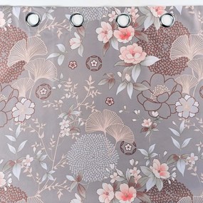 Szürke mikroszálas sötétítő függöny 135x260 cm Yokahama – douceur d'intérieur