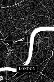 Térkép London black