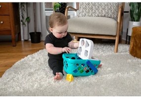 Baby Einstein - Interaktív gyerek bevásárlókocsi MAGIC TOUCH HAPE 3xAAA