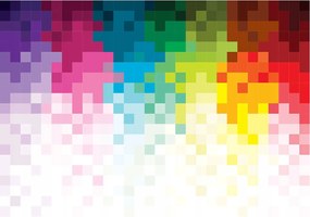 Fotótapéta Mozaik színes négyzetek színátmenettel 208x146 +ragasztó