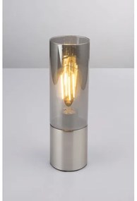 GLOBO 21000N - Asztali lámpa ANNIKA 1xE27/25W/230V átm. 9 cm króm