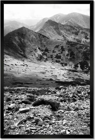 Poszterek keretben 40x60 Tátra Lengyel hegyek Kilátás