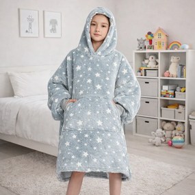 Zaparkorun Gyerek pulóver - sötétben világító - szürke