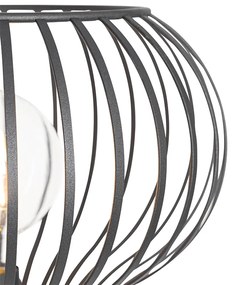 Modern állólámpa fekete - Saffira