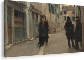 Kép - John Singer Sargent, Street in Venice, reprodukciók (90x60 cm)