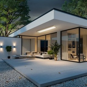 Brilagi-LED dimmelhető fürdőszobai lámpatest FRAME SMART LED/50W/230V 120x30 IP44 + távirányító