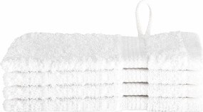 vidaXL Vendégtörölköző SOLUND 4 pcs Fehér 15 x 21 cm 550 gsm