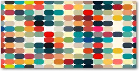 Konyhai panel Geometrikus háttér 140x70 cm Ragasztó