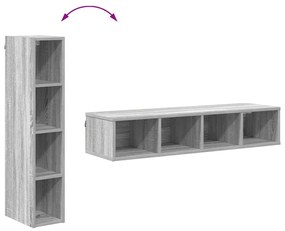 Függő szekrény Riga Szürke Sonoma 20 x 29,5 x 100 cm Faanyag