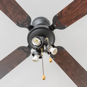 ZEVENTI - Mennyezeti ventilátor ZURRIOLA 3xE27/60W/230V