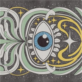 Fotótapéta Flizelin Fali Ragasztó Szett Szimmetrikus szem 250x250 Ragasztó