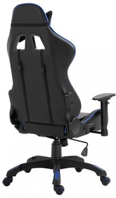 kék műbőr gamer szék
