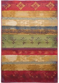 Beltéri és kültéri szőnyeg Artis Multicolour vízszintes mintás 80x165 cm