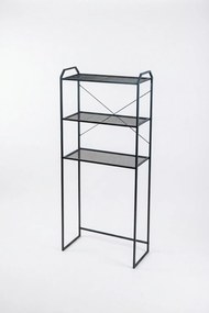 Aura polc, fekete, 68 cm