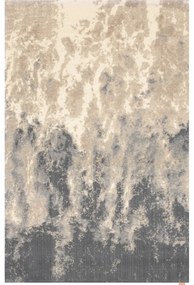 Szürke-bézs gyapjú szőnyeg 133x190 cm Niagara graphite – Agnella