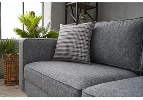 Kétszemélyes kanapé Kale Linen - Szürke