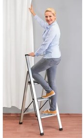 WENKO 601011100 - ALU-DESIGN fellépő 44x101 cm ezüst/fekete