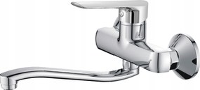 Konyhai csaptelep fali mozgatható kifolyócső mosogató csaptelep 30 cm Ajándék