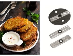 Concept RM3300 - Konyhai robotgép darálóval 1000W/230V fekete/rozsdamentes